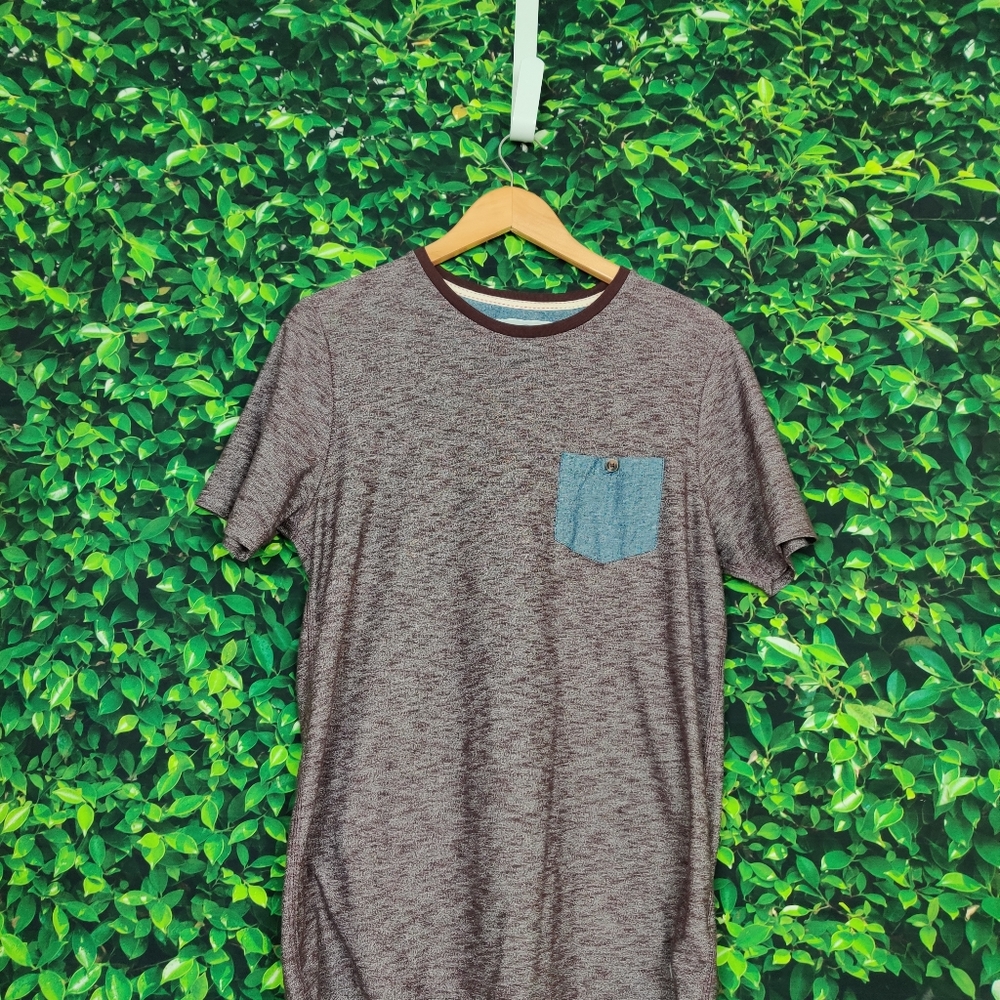 Cromwell Light Red Pocket T-Shirt